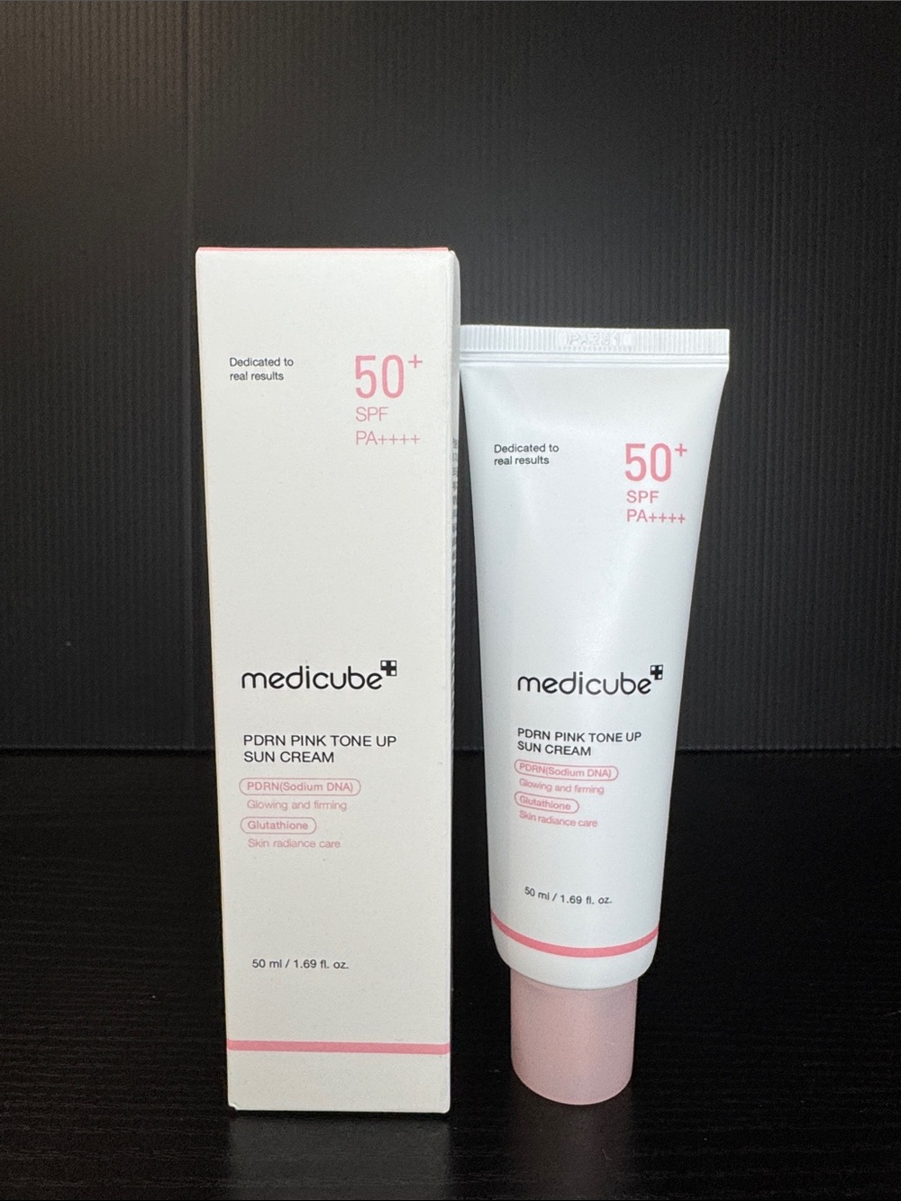 medicube PDRN Pink Tone Up Sun Cream SPF 50+
